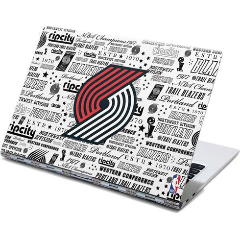 NBA Portland Trail Blazers Historic Blast Yoga 910 2-in-1 14in Touch-Screen Skin